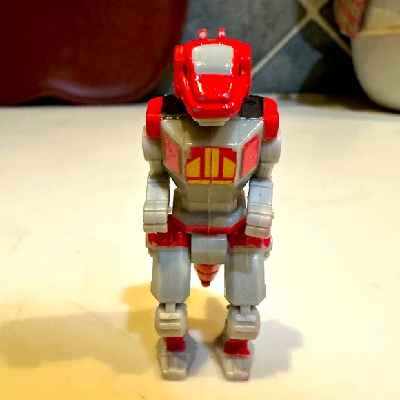VTG 1994 #1 RED POWER RANGER MICRO MACHINES TYRANNOSAURUS DINOZORD JASON MORPHIN - Picture 10 of 11